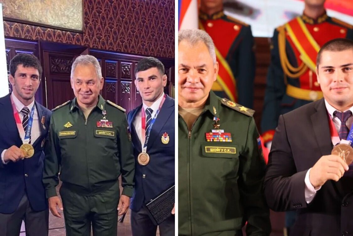 Шойгу наградил российских спортсменов-военных