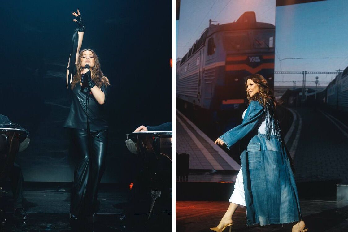 Наталья Могилевская на концерте