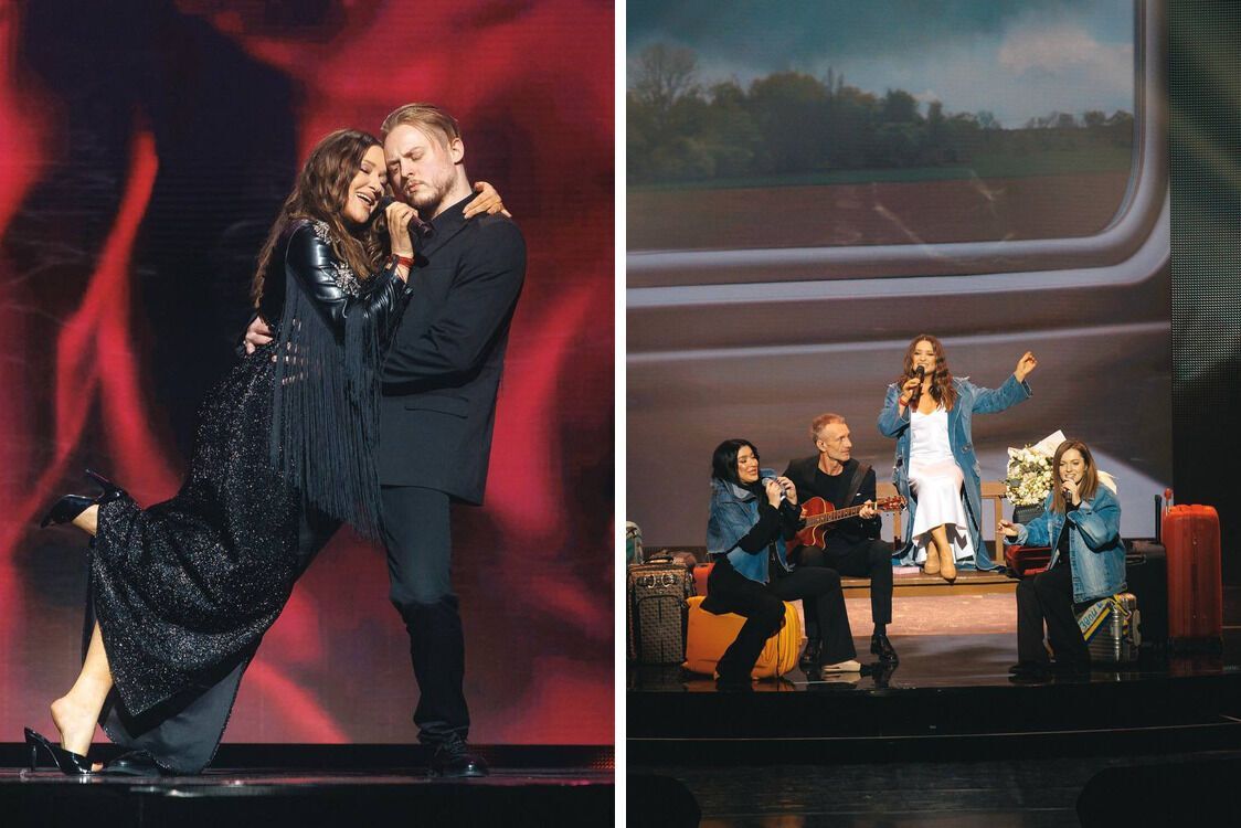 Наталья Могилевская на концерте