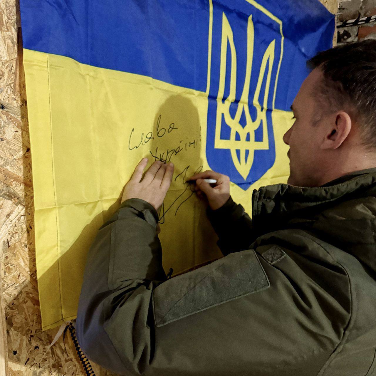 Андрій Шевченко відвідав військових на Куп’янсько-Лиманському напрямку