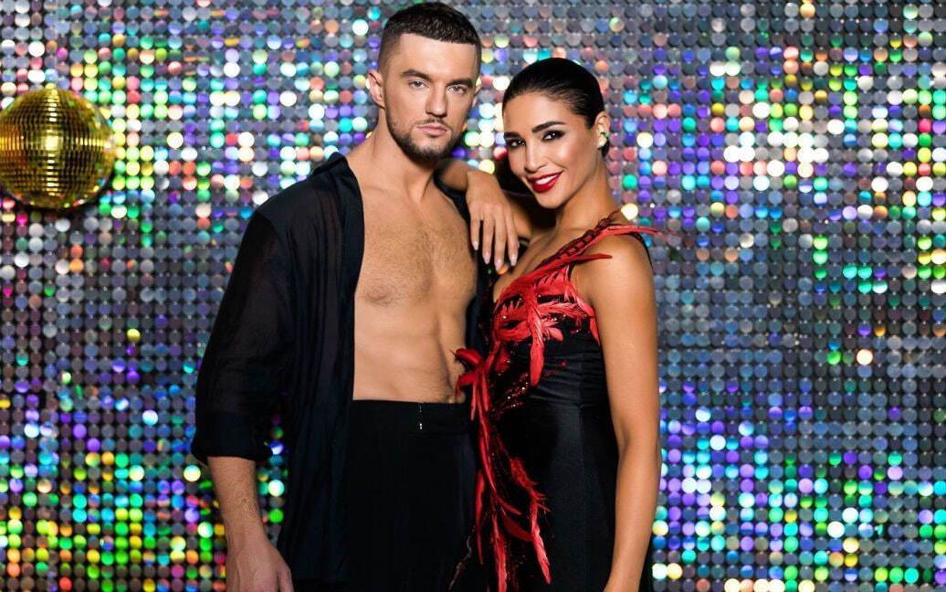 Макс Леонов і Санта Дімопулос на ''Танцях з зірками''