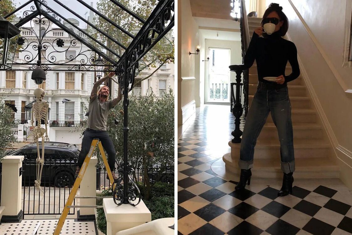 Супруги Бекхэмы показали интерьер своего лондонского таунхауса за $40 млн