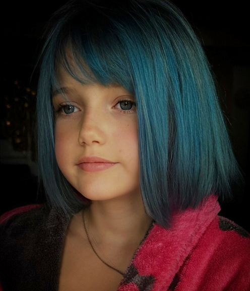 Дочка Слави Камінської з новим кольором волосся