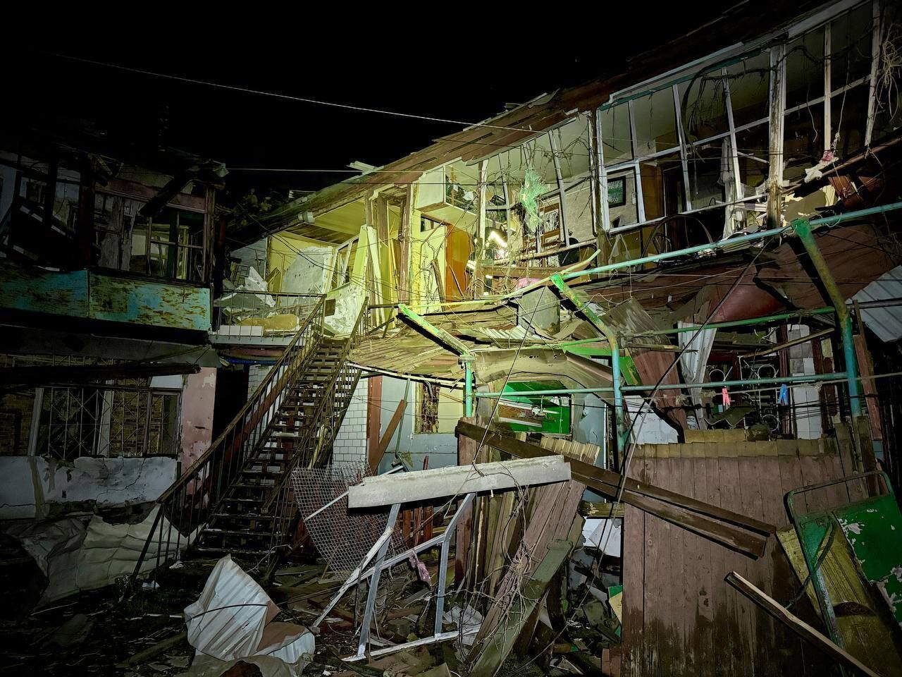 Житлові будинки в Одесі атакували ''шахеди'' (фото)