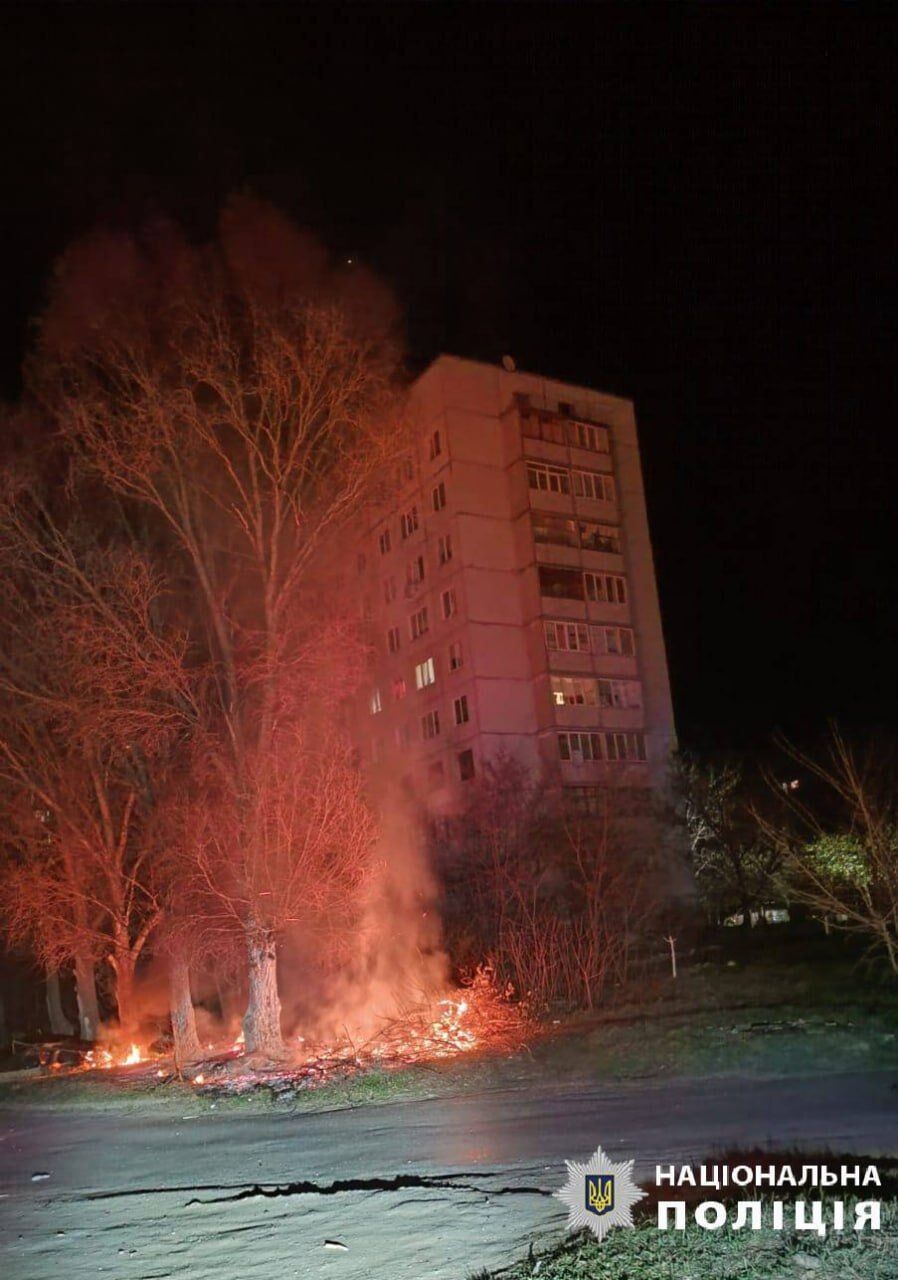 Ночная атака на Харьков: повреждено по меньшей мере 9 многоэтажек, есть погибшие