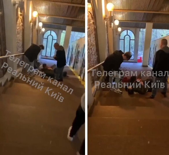 У Києві хлопець розбив скло фунікулера і з уламком напав на іншого хлопця: останній загинув
