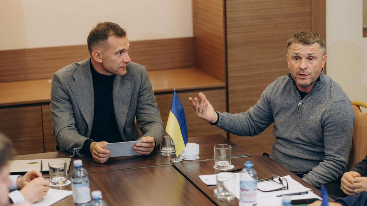 Андрей Шевченко и Павел Бойчук