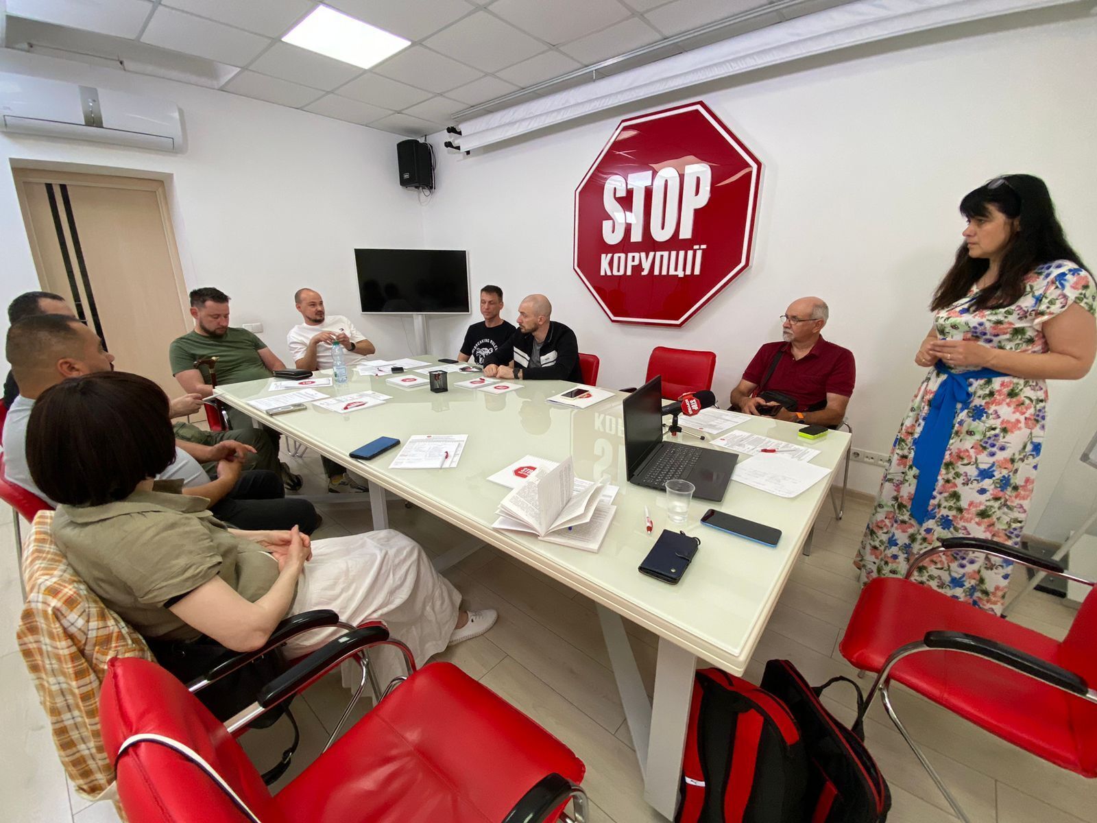 В Киеве ячейки ''Стоп коррупции'' проходят тренинг по журналистике