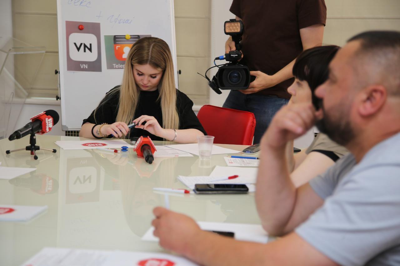 В Киеве ячейки ''Стоп коррупции'' проходят тренинг по журналистике