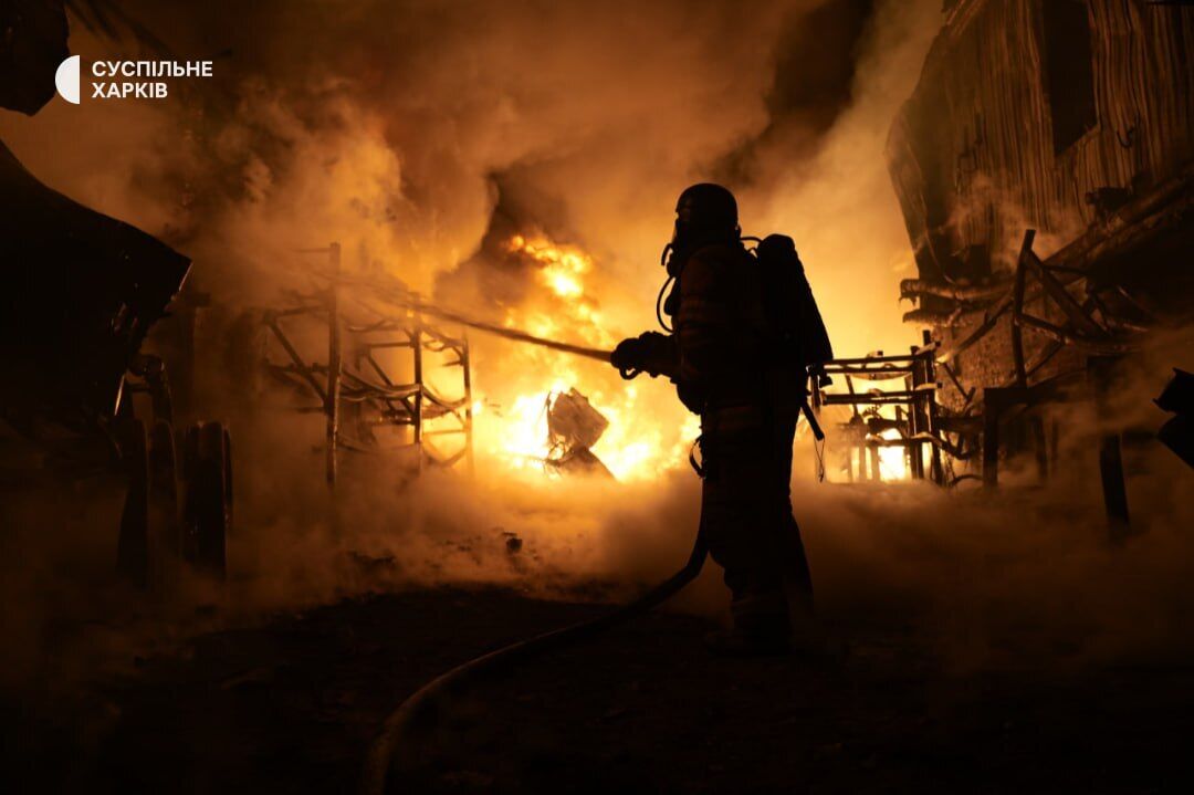 Харьков под обстрелом: российские беспилотники затронули гражданскую инфраструктуру