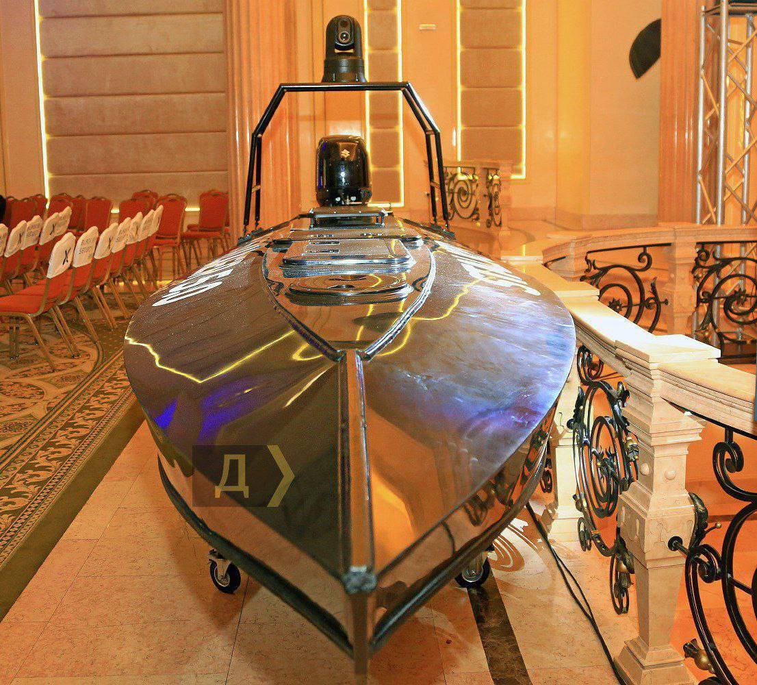 В Одесі презентували новітній український морський дрон Stalker 5.0