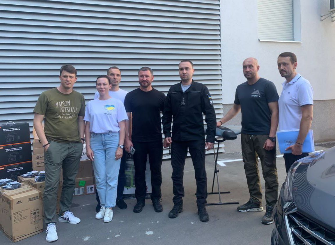 Команда БФ ''Батальйон Волонтер'' спільно з партнерами передали допомогу для ГУР МО