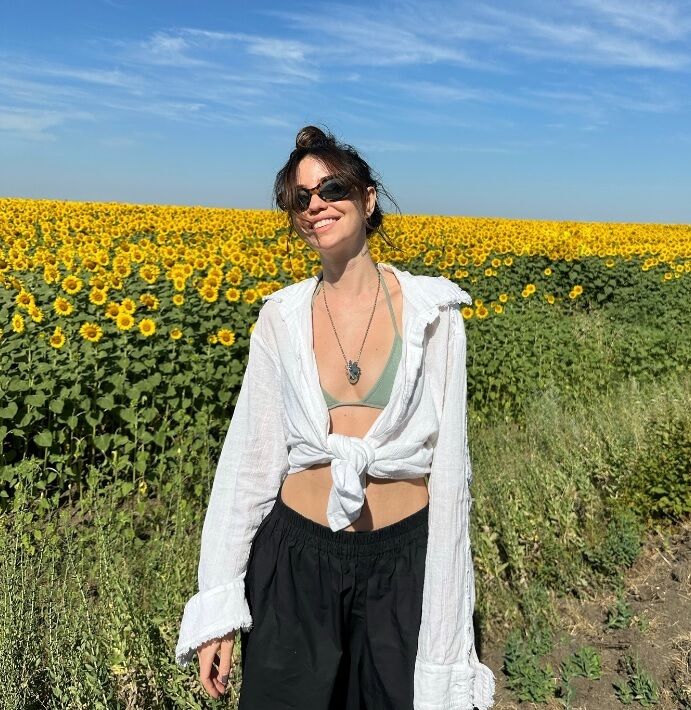 Надя Дорофеева показала место силы своего детства