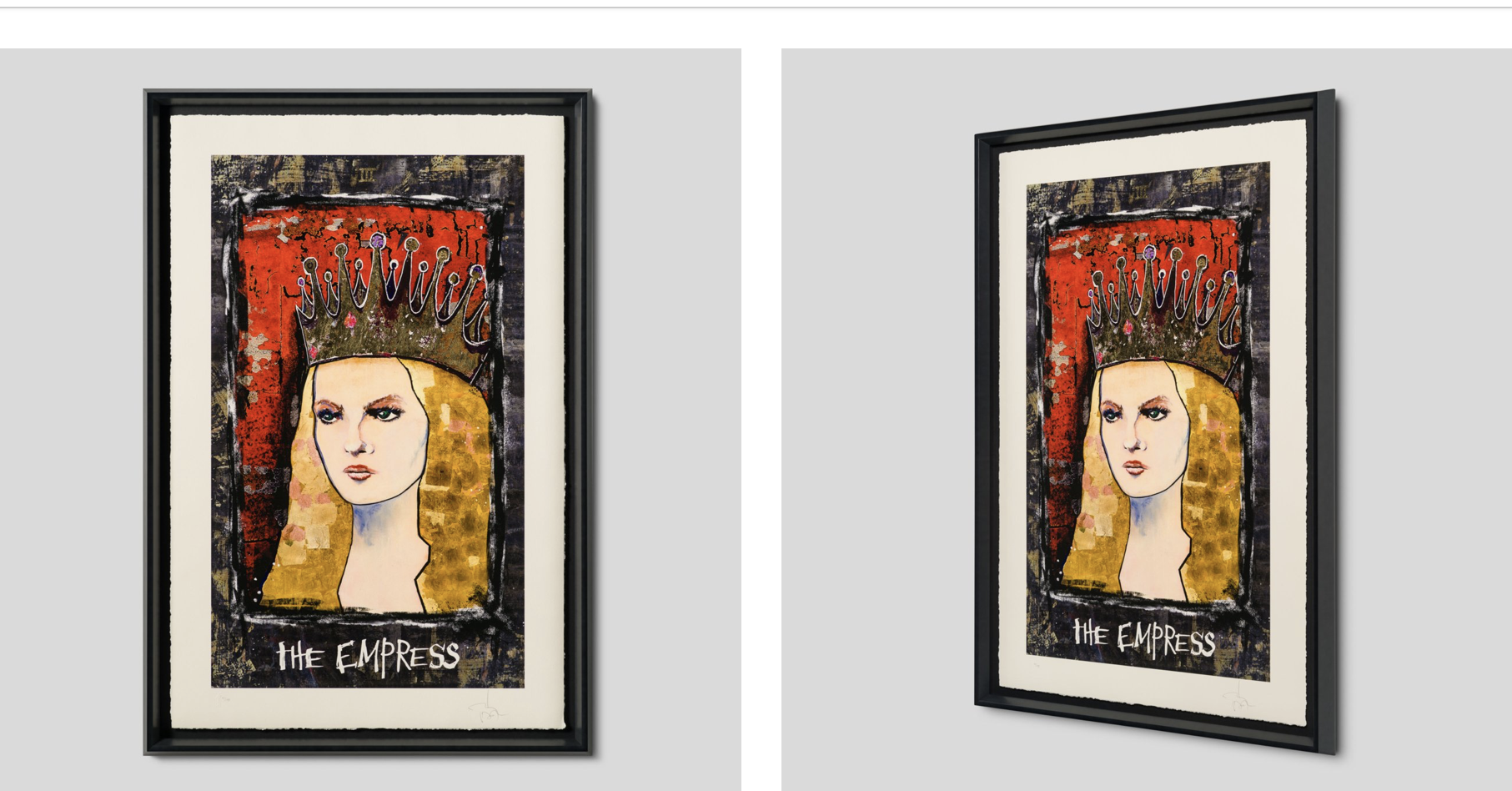 ''Імператриця'', портрет Ванесси Параді написаний Джоні Деппом