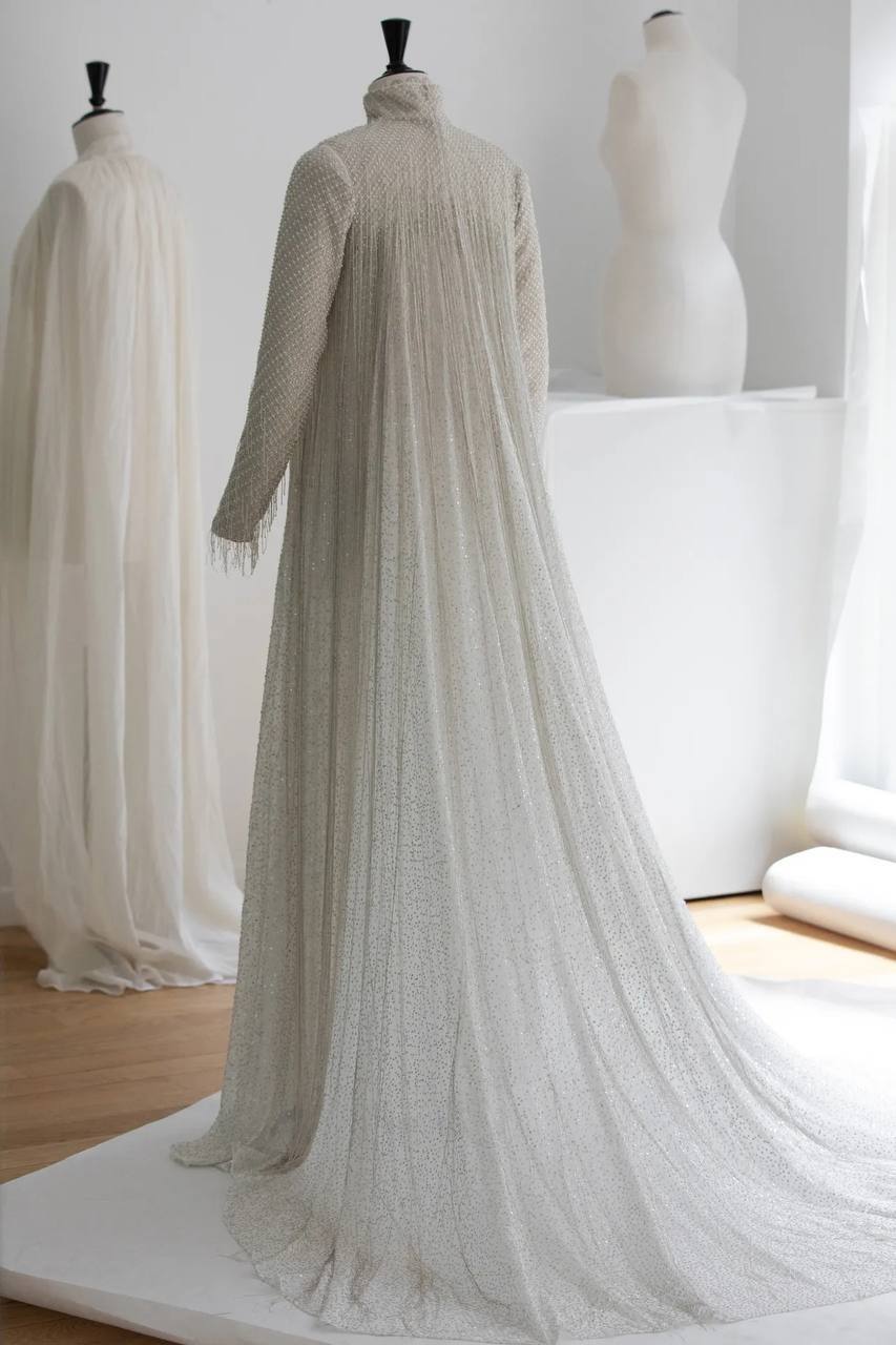 Белое платье Dior