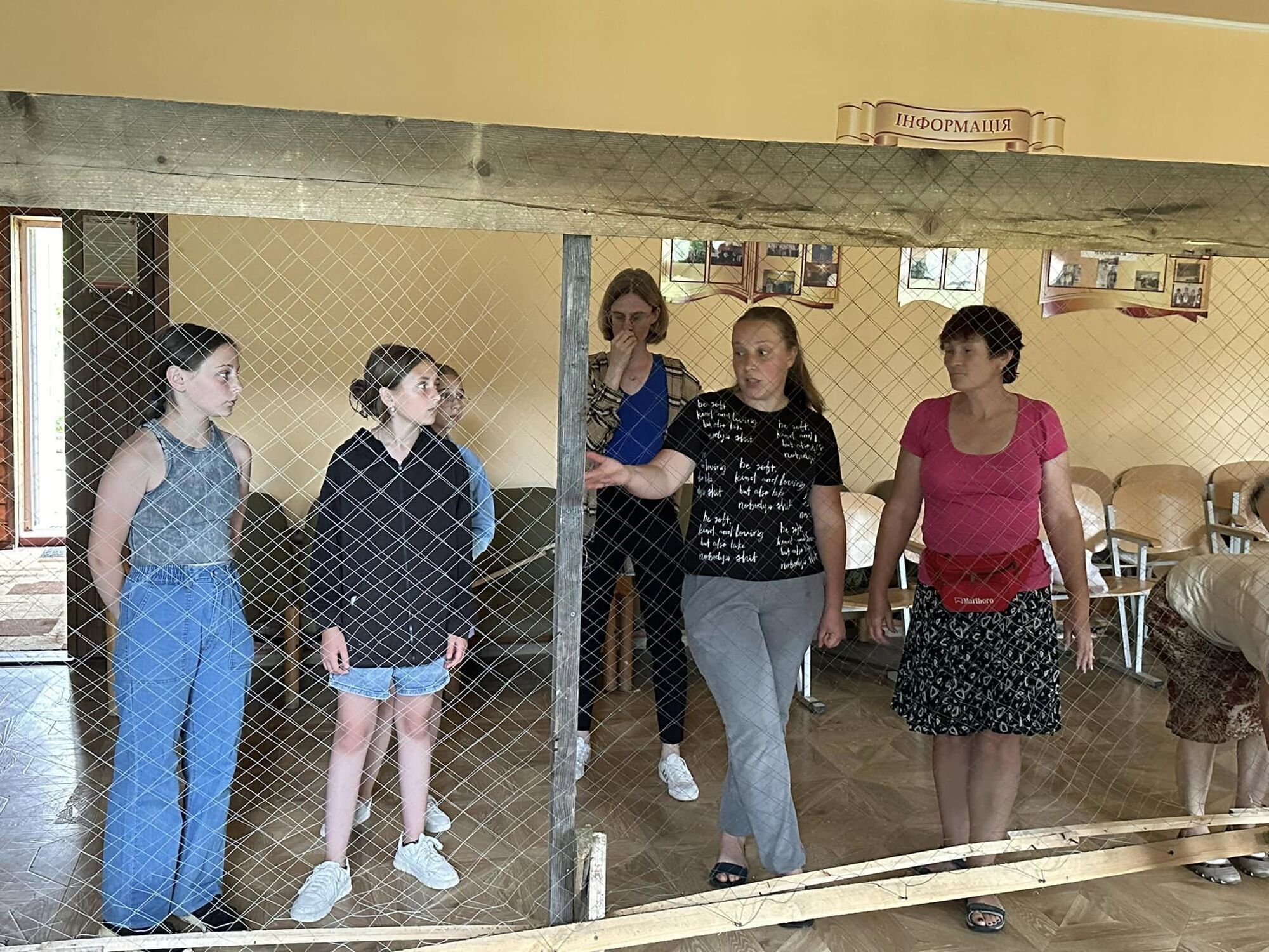 Волонтеры в селе Опорец во Львовской области получили Благодарность за системную работу