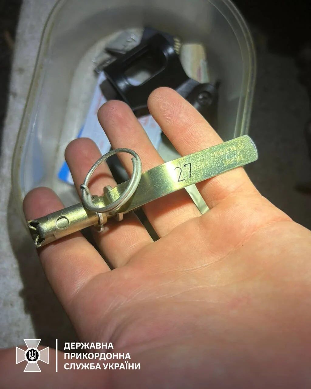 На кордоні з Угорщиною затримали дівчину, яка хотіла виїхати з бойовою гранатою: подробиці