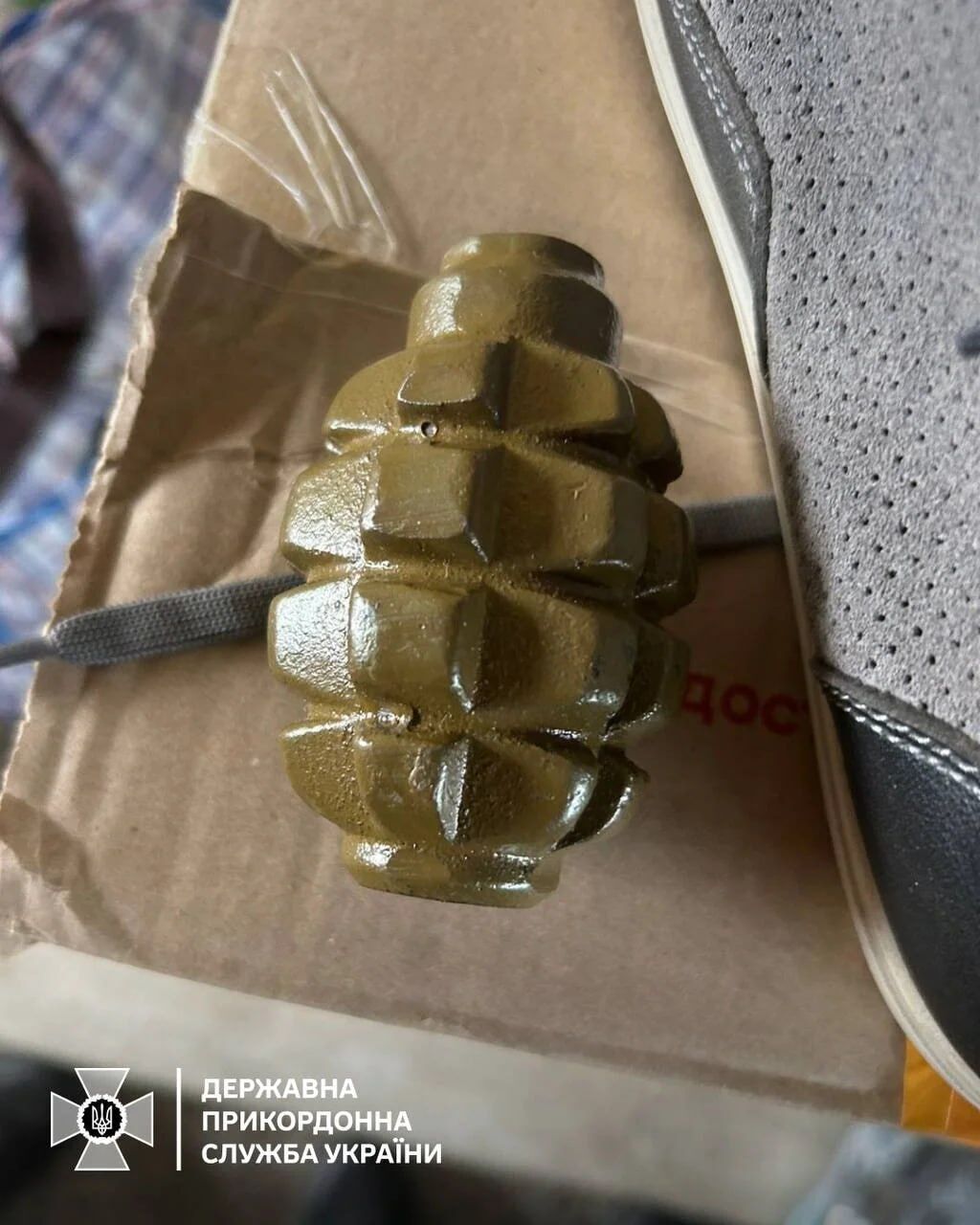 На кордоні з Угорщиною затримали дівчину, яка хотіла виїхати з бойовою гранатою: подробиці