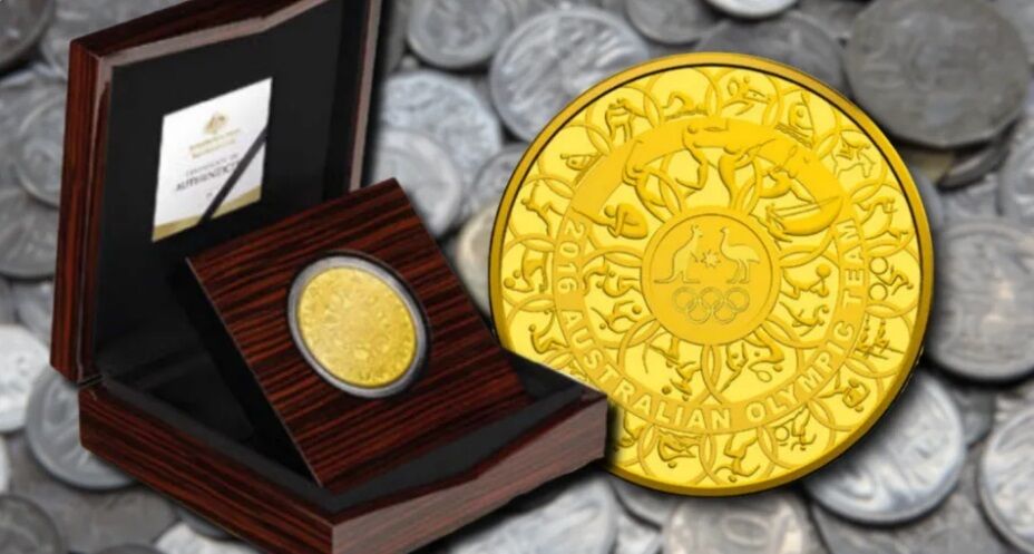 Унікальна монета вагою один кілограм золота продана на аукціоні в Австралії