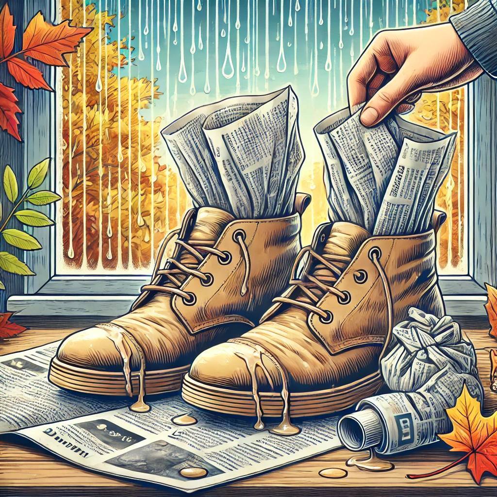 Простой лайфхак для дождливых дней без вреда для обуви