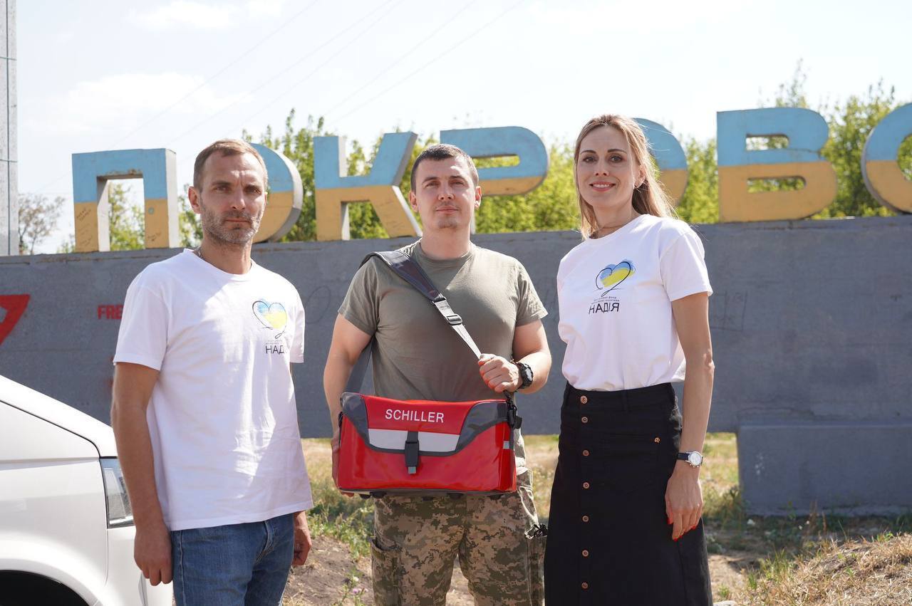 Обладнання для стабпунктів і мавіки для військових: БФ молодіжної ініціативи ''Надія'' працює на Донбасі