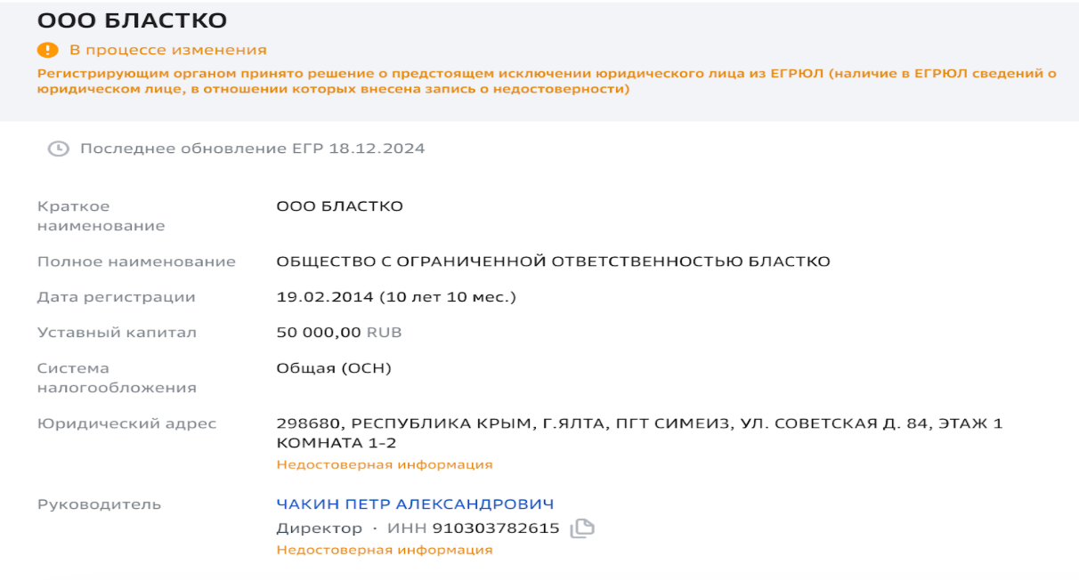 Володимир Носов — власник “вибухового'' бізнесу в Криму