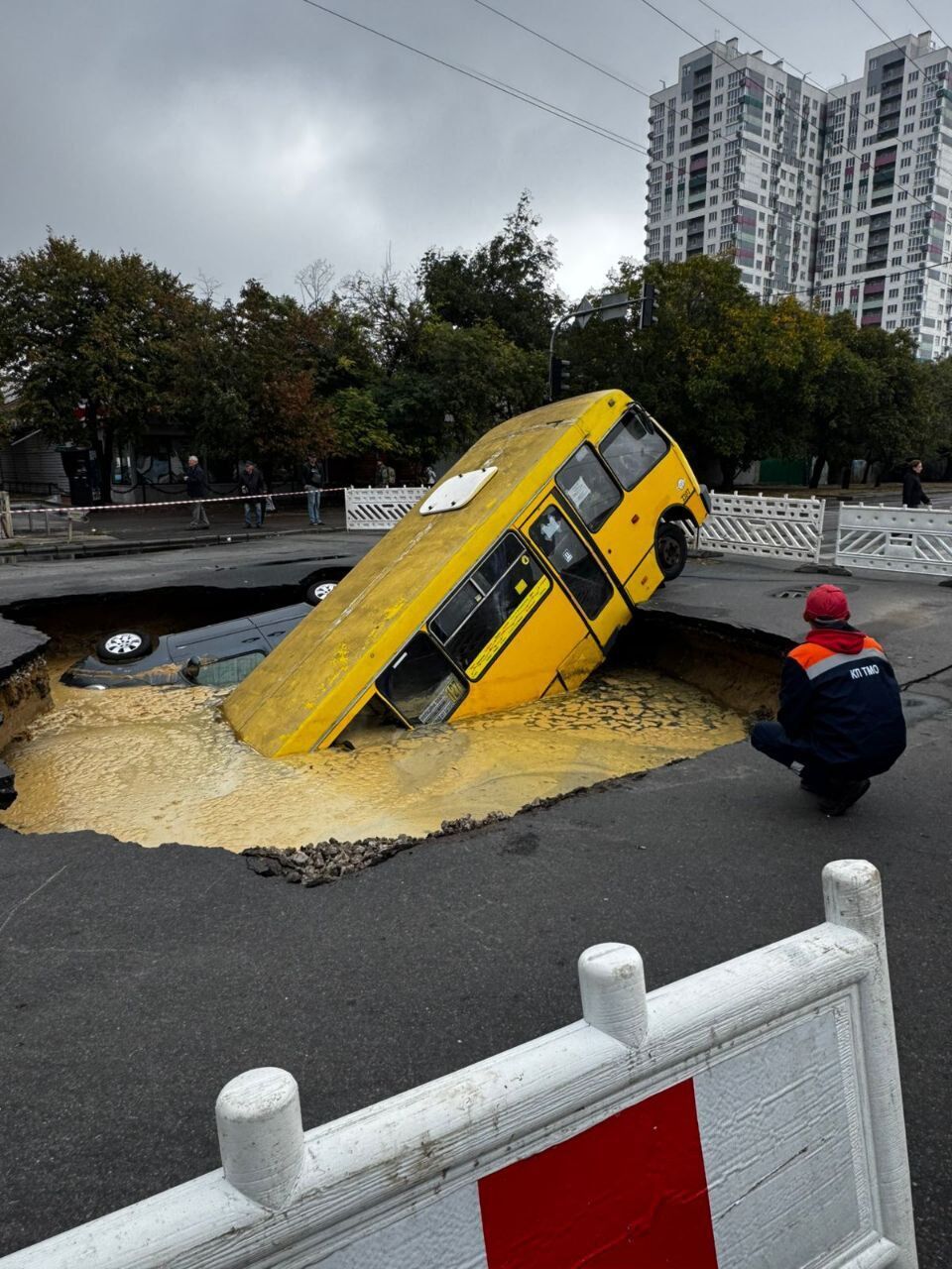 Масштабы наводнения в Одессе