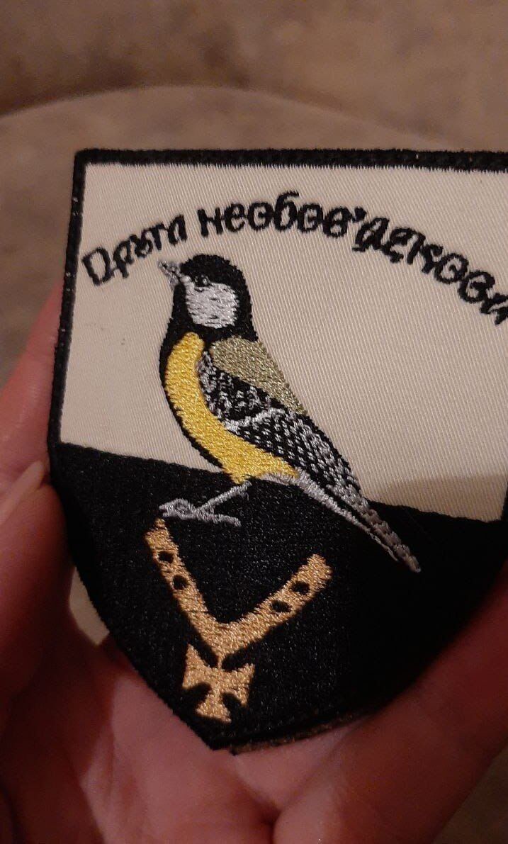 В Киеве курсанты Нацгвардии создали собственные шевроны после выставки флагов ''Рожденные войной''