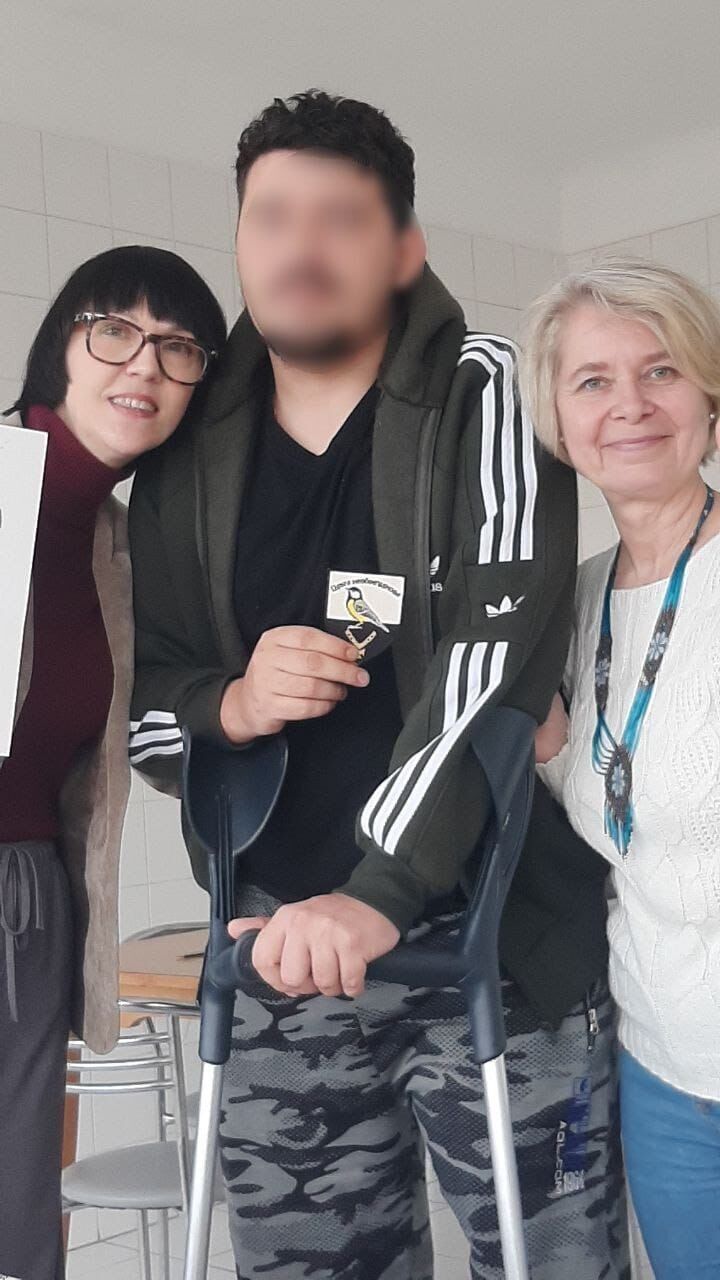 В Киеве курсанты Нацгвардии создали собственные шевроны после выставки флагов ''Рожденные войной''