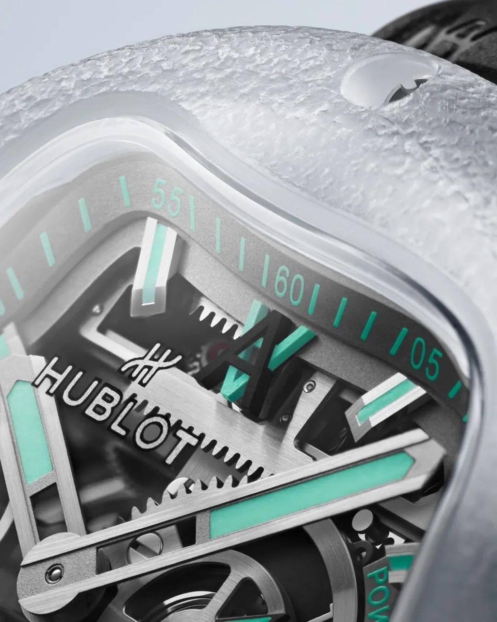 Прозрачность, титановый корпус и вода как вдохновение: новые часы от Hublot за $69 000