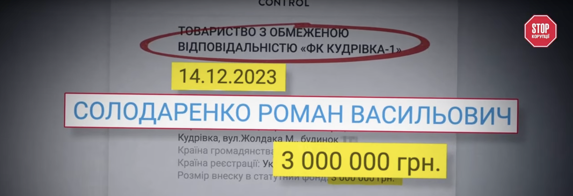 Миллионы на футбол и школьный автобус: связи ''Кудровки'' Солодаренко с семьей Приходько