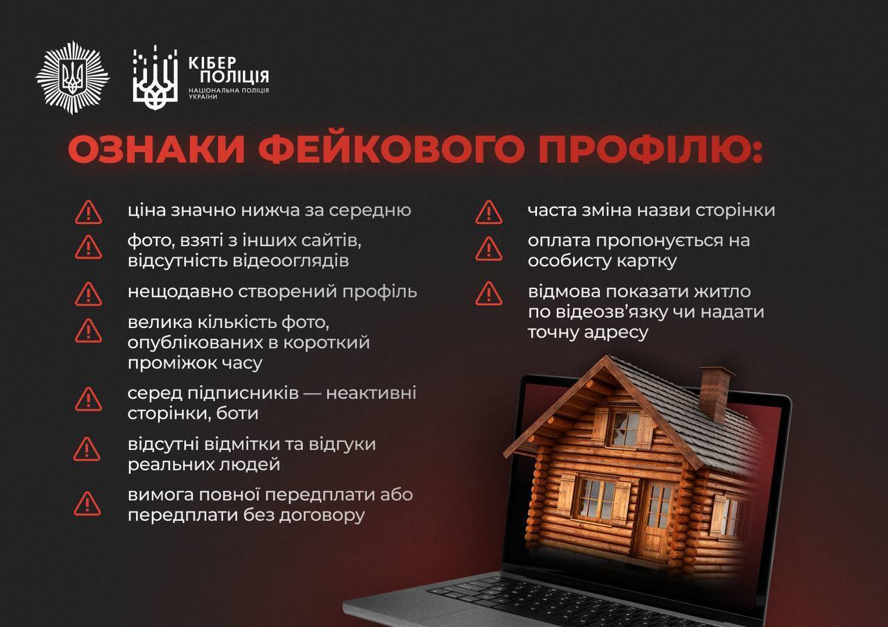 Как мошенники обманывают украинцев через фейковые объявления об аренде жилья