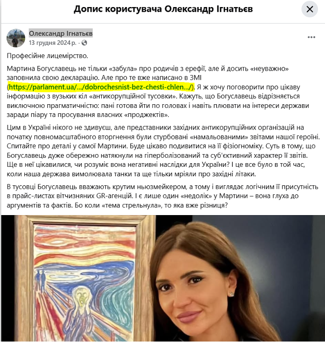 Антикорупційна активістка із загадками: деклараційний лабіринт Мартини Богуславець