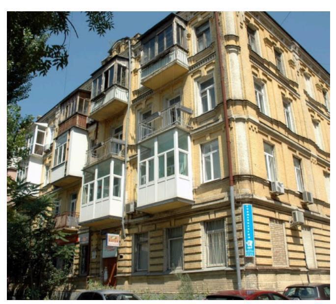 Дом, в котором находится квартира Ивана Дубнова