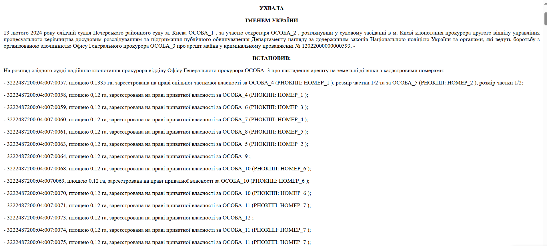 Судова ухвала