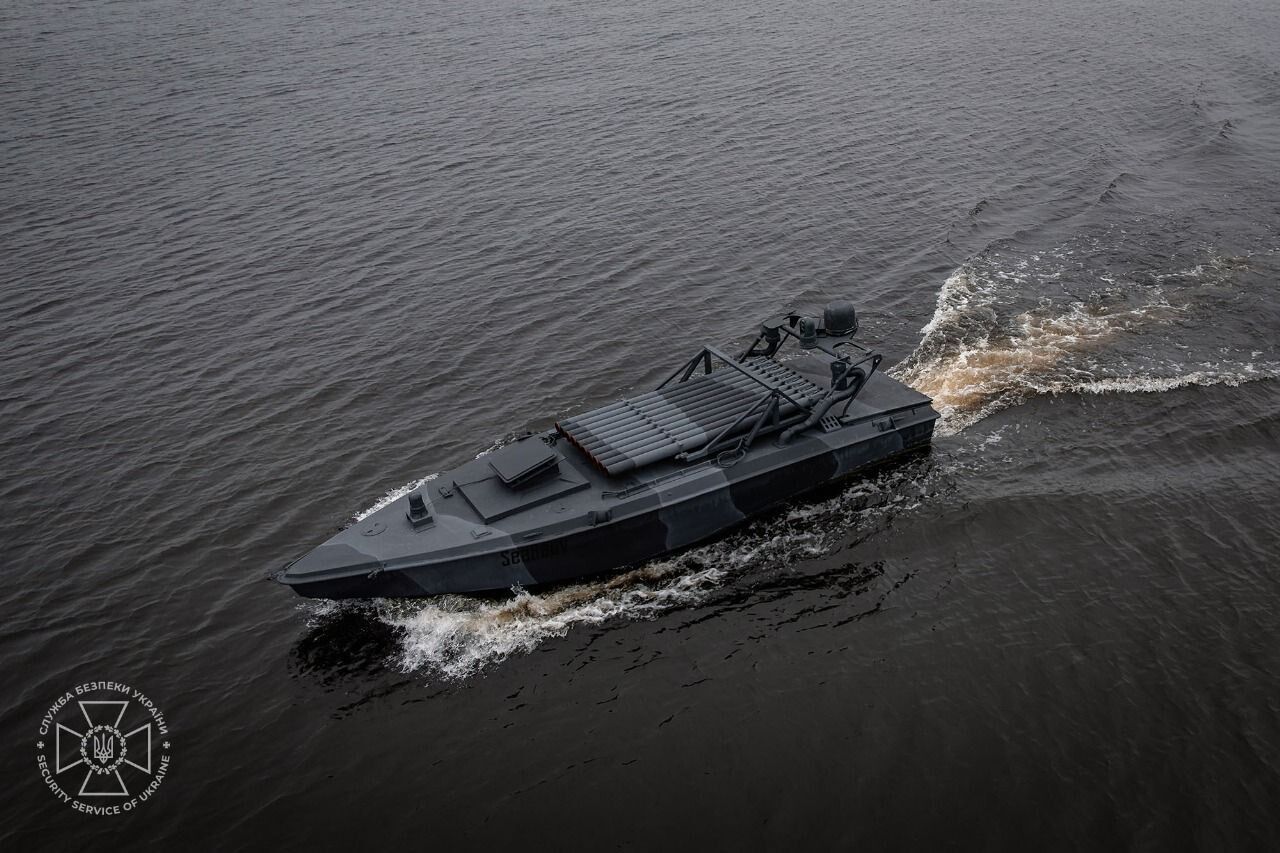 СБУ показала новое поколение морских дронов ''Sea Baby'', избивавшихся по Крымскому мосту