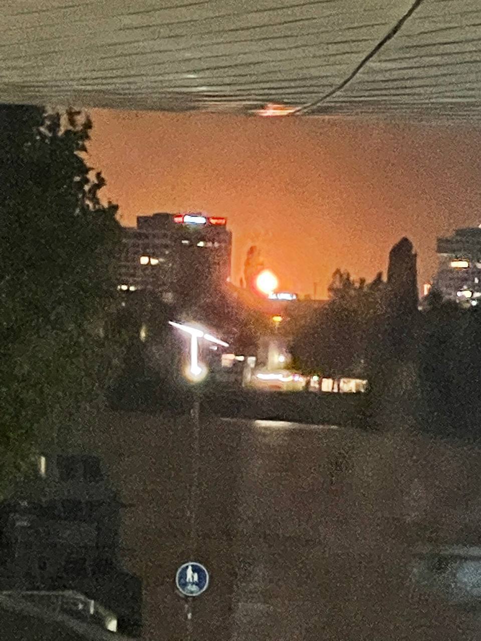 Пожар на НПЗ в Братиславе