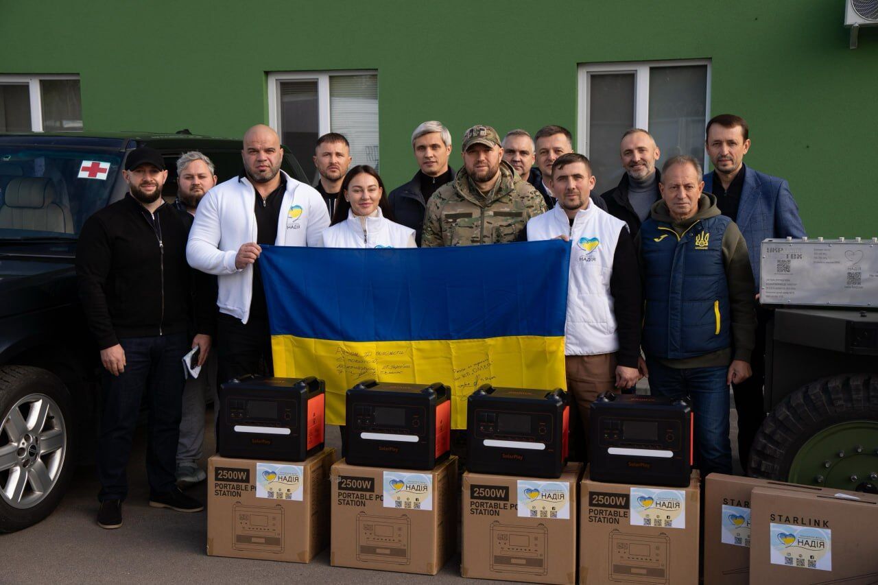 Благотворители передали новую партию оборудования для спецназовцев Нацгвардии