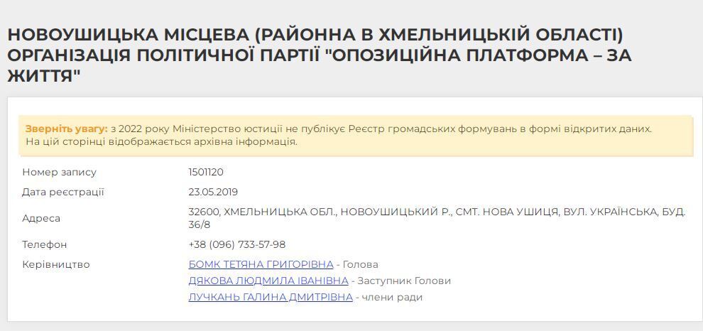 Новая Ушица, Людмила Дьякова