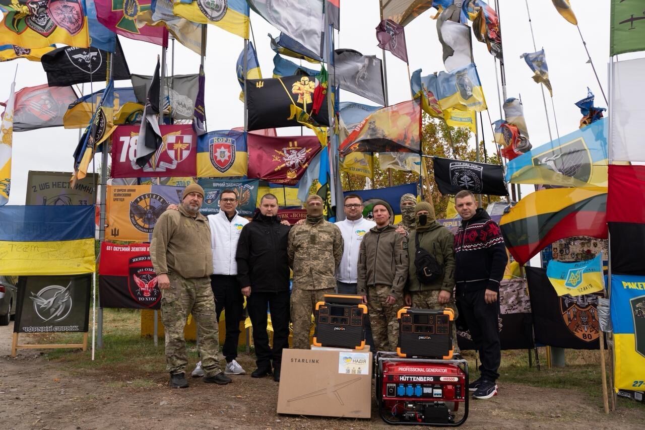 Під час чергових гуманітарних місій фонд ''Надія'' разом із партнерами забезпечив підтримку військових
