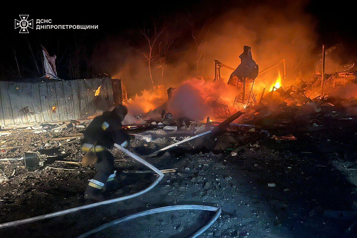 Атаки рф по Днепропетровской области