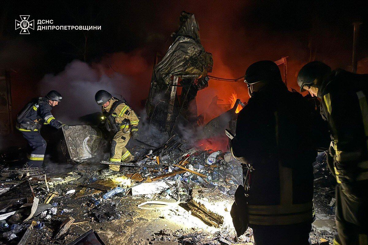 Атаки рф по Днепропетровской области