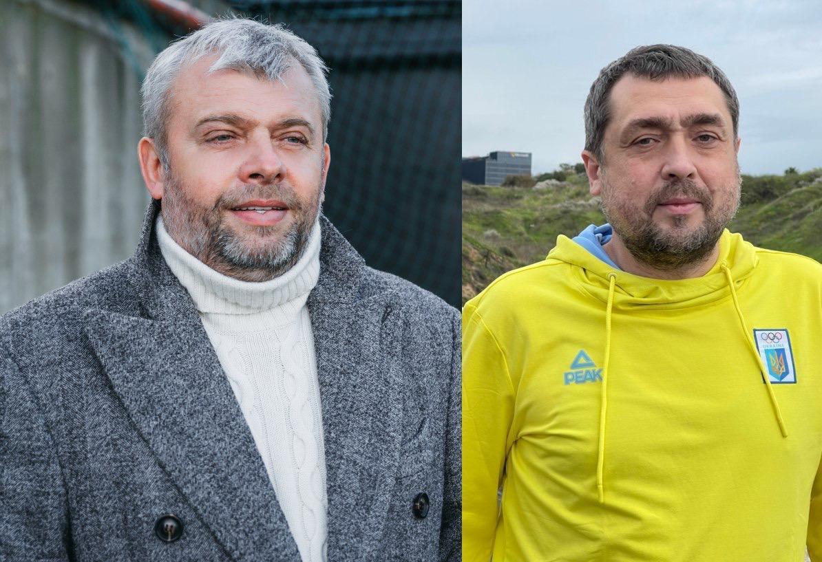 Александр Свищев, президент ФФПУ и Григорий Козловский, основатель ФК ''Рух''
