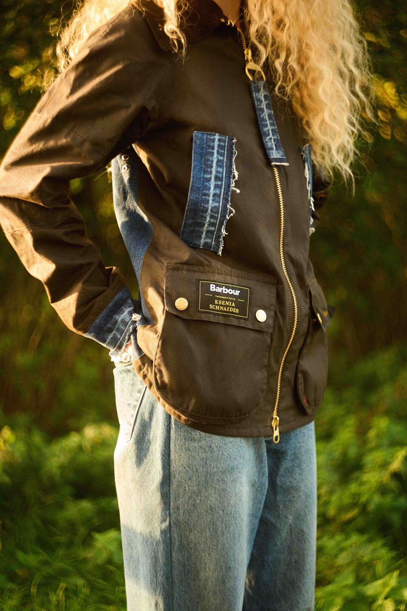 Украинский бренд KSENIASCHNAIDER и Barbour представили первую общую коллекцию курток