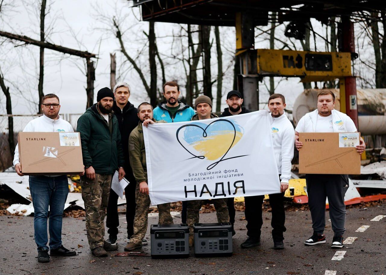 361 миссия на фронт: фонд ''Надежда'' и Валерий Дубиль передали оборудование военным на харьковское направление