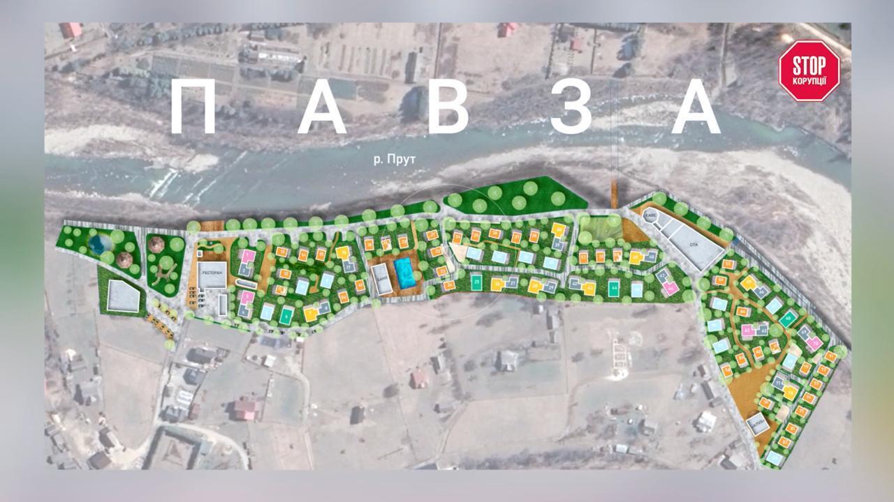 Дружина мера, теща та котеджі за мільйони: що поєднує ділянки біля річки в Яремче?