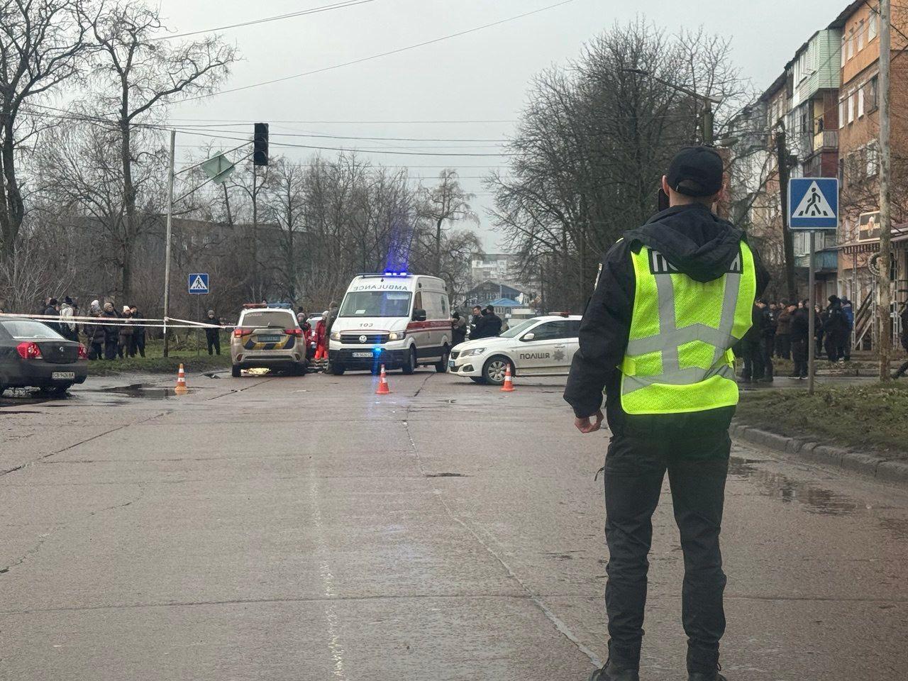 ДТП за участю поліції в Прилуках