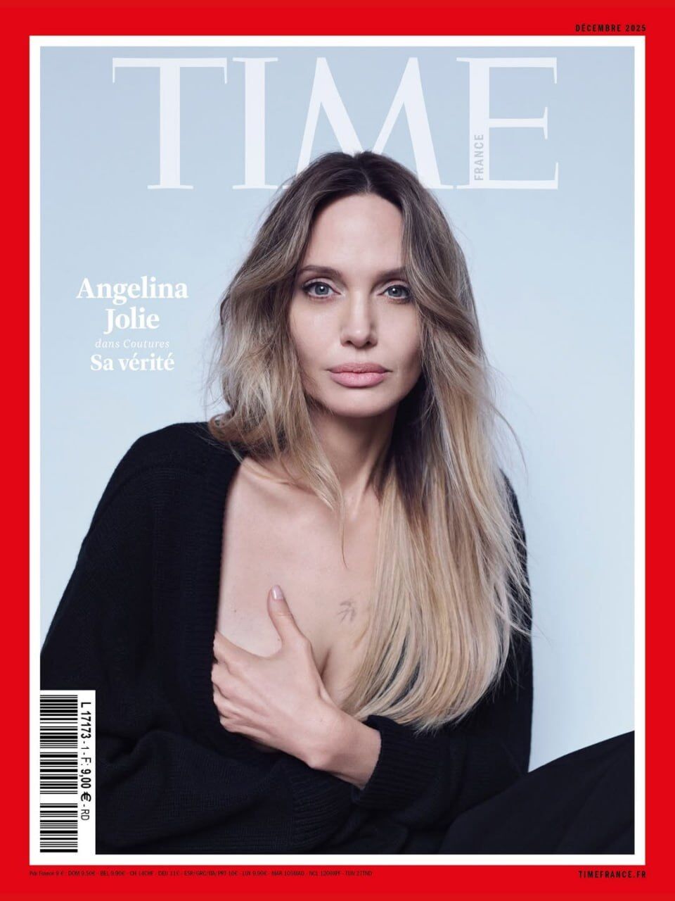 Анджеліна Джолі стала обличчям першого номера французького TIME