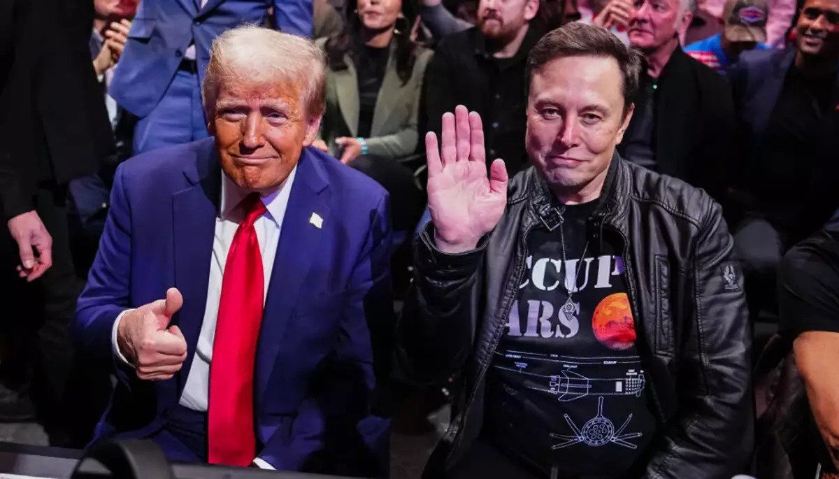 Дональд Трамп и Илона Маск