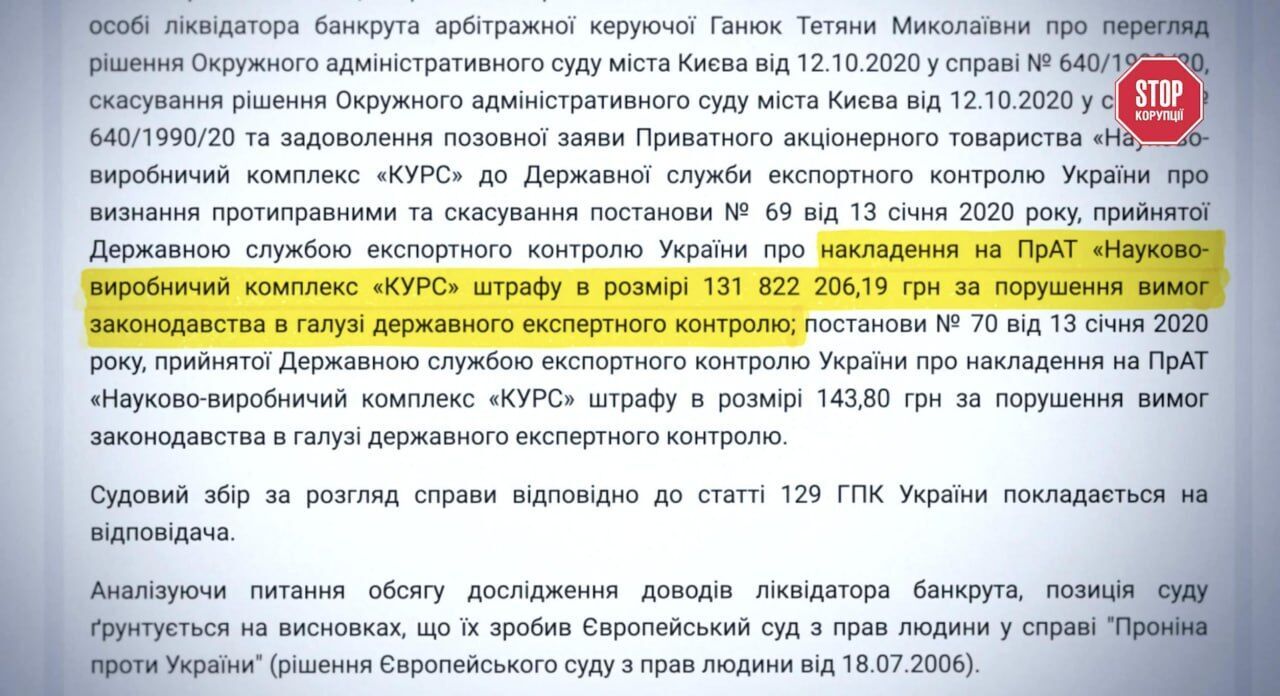 Как решение судьи привело к потере 131 миллиона гривен для государства, – расследование